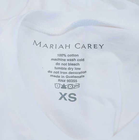 MARIAH CAREY ALL I WANT FOR CHRISTMAS IS YOU COTTON TEE SHIRT WOMEN'S SIZE  XS - Picture 4 of 5